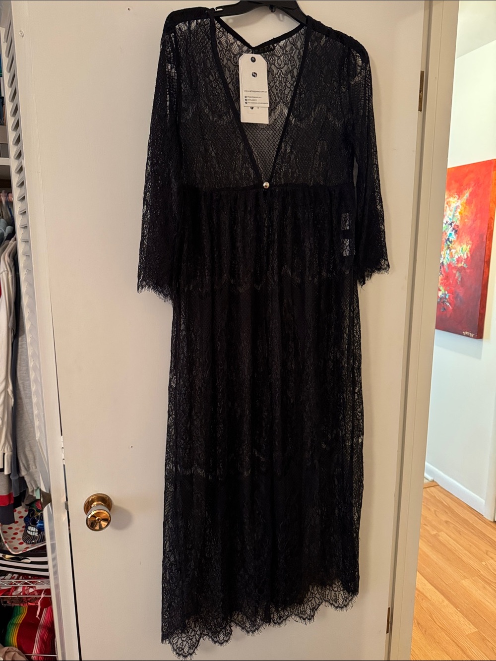 Seta Apparel lace duster